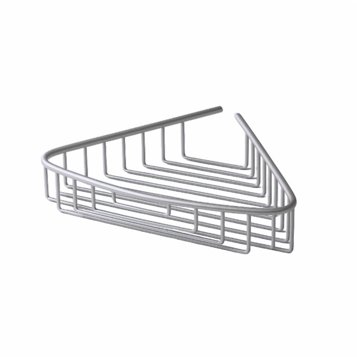 Rustproof Corner Shower Caddy, Wall Mounted with Safety Rail