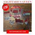 SAGITTARIUS QUEEN 7 PATCH SET