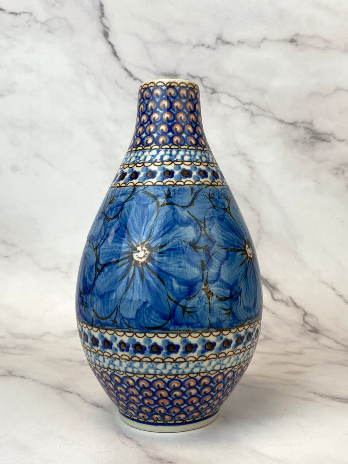 SALE Large Single Stem Unikat Vase - Shape G19 - Pattern U408C