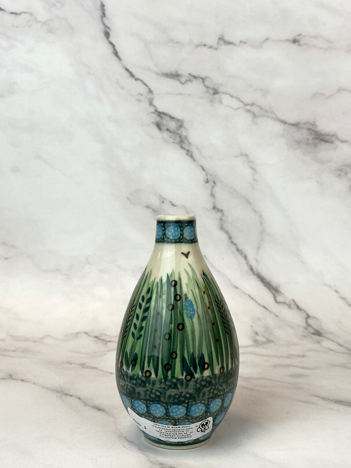 SALE Short Single Stem Unikat Vase - Shape G17 - Pattern U803