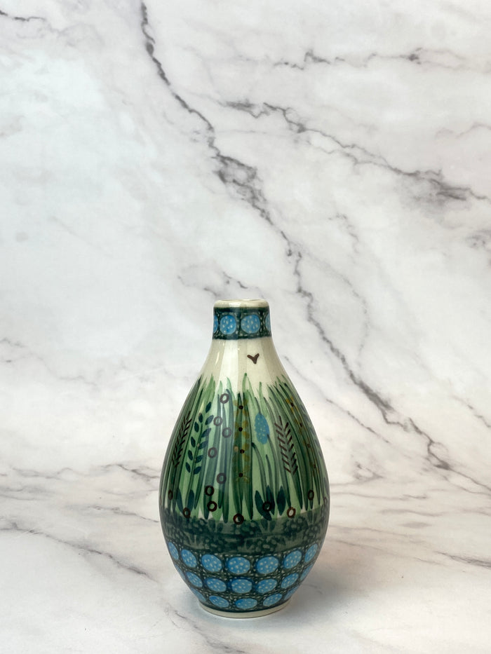 SALE Short Single Stem Unikat Vase - Shape G17 - Pattern U803