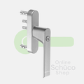 Schuco afsluitbare raamgreep - 247501 - aluminium