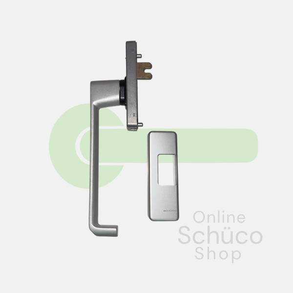 Schuco aluminium PSK greep afsluitbaar schuifpui zilver RS 247696 /277796 - LS 247695 / 277795
