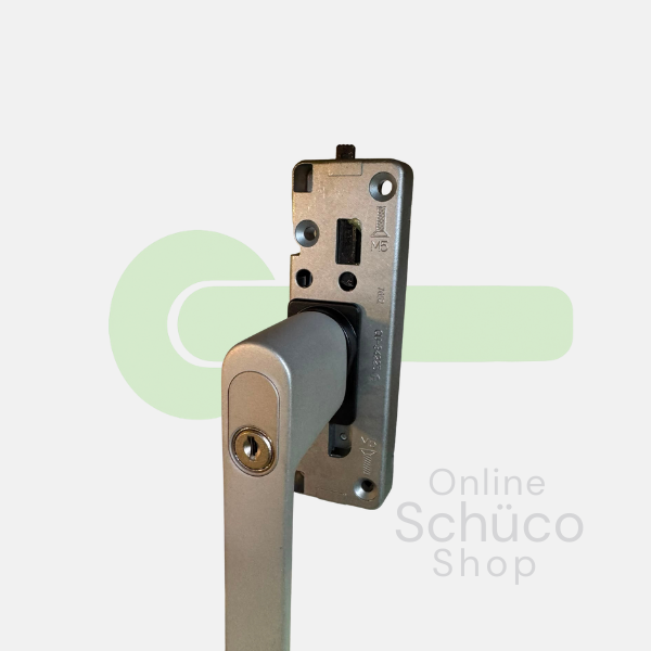 Schuco aluminium PSK greep afsluitbaar schuifpui zilver RS 247696 /277796 - LS 247695 / 277795