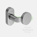 Schuco deurknop 50*15 mm - 240708 RVS
