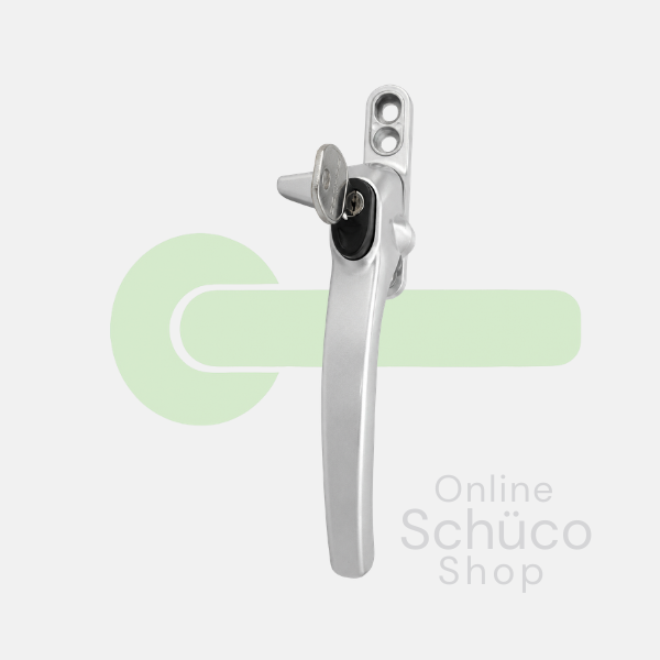 Schuco draaigreep afsluitbaar - LS 247769 / RS 247770 - aluminium