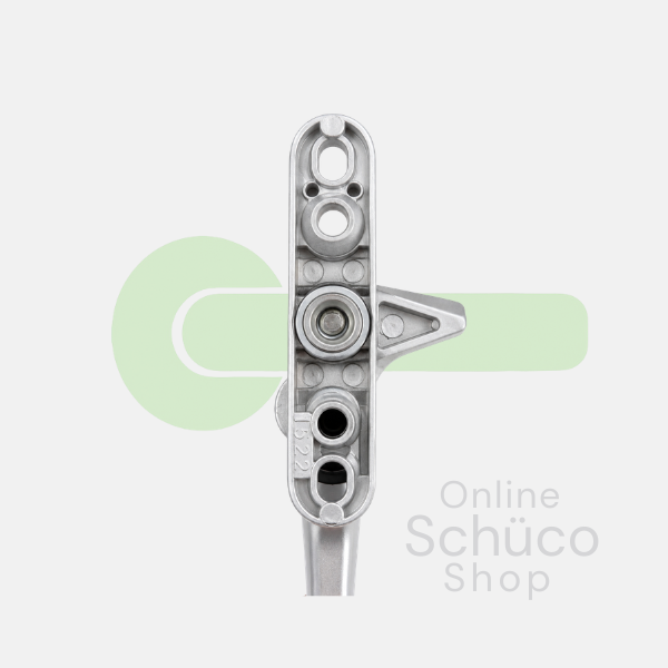 Schuco draaigreep afsluitbaar - LS 247769 / RS 247770 - aluminium