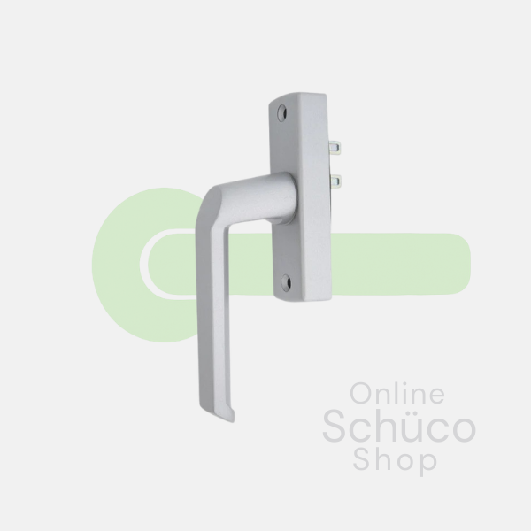 Schuco raamgreep - 214750 aluminium