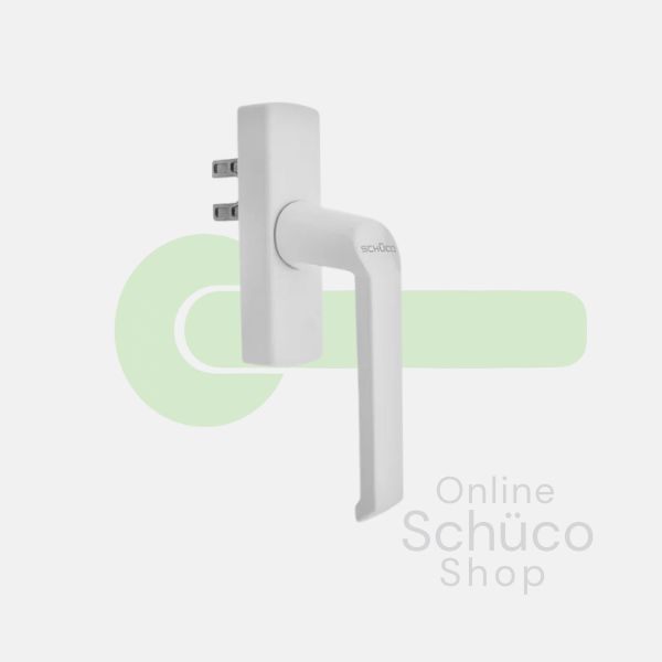 Schuco raamgreep - 214787 - crèmewit RAL9010