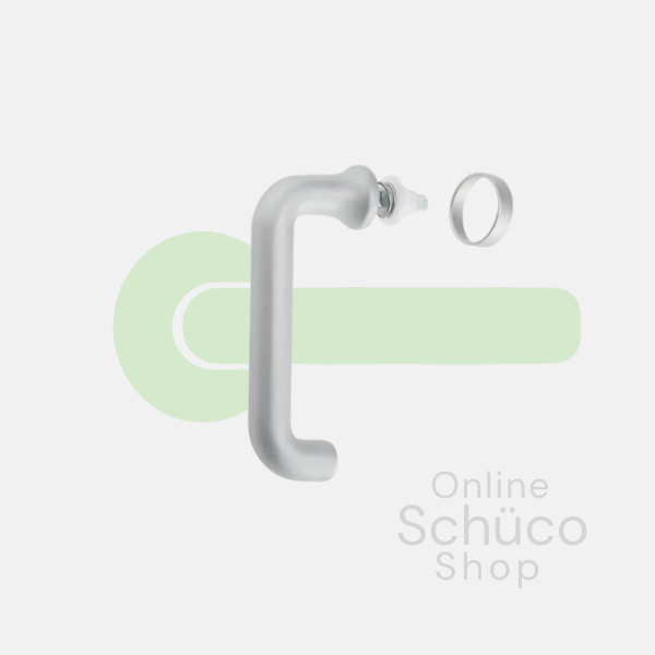 Schuco raamgreep - 234023 - aluminium
