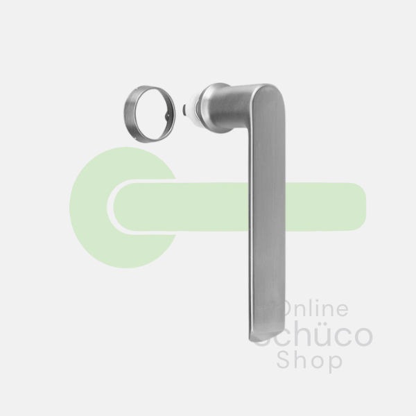 Schuco raamgreep - 247006 - RVS-look
