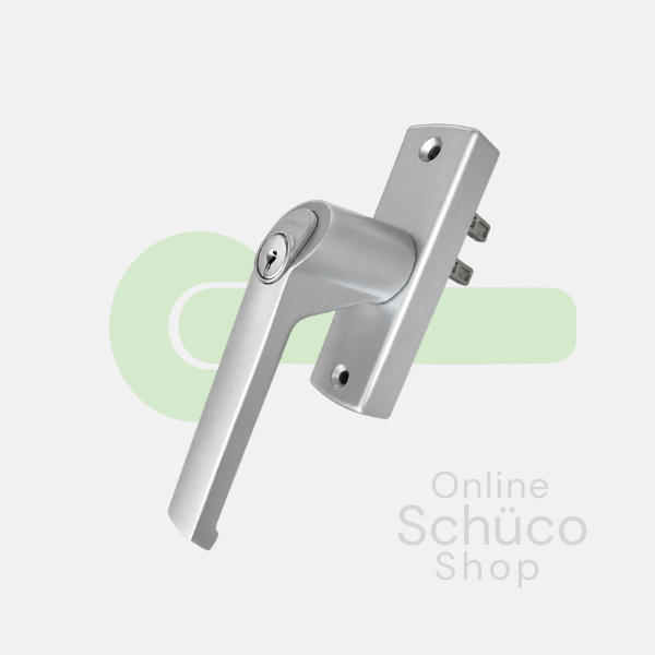 Schuco raamgreep - afsluitbaar - 234335 - aluminium
