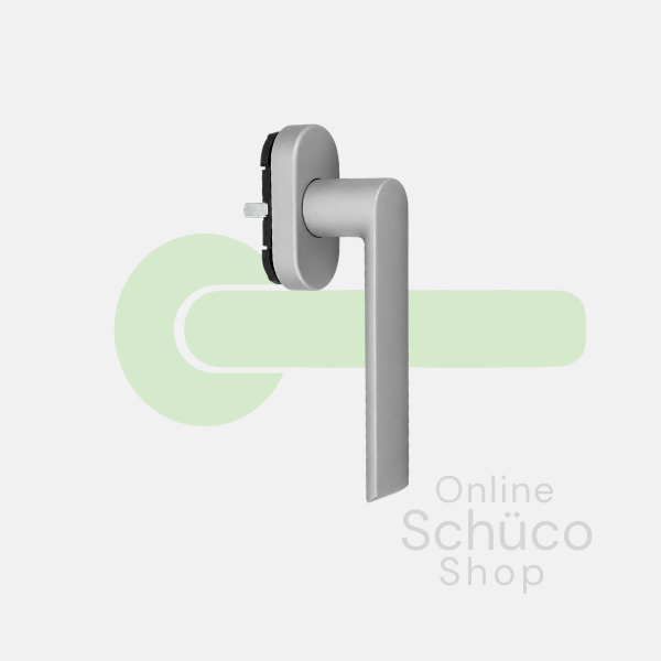 Schüco raamgreep - alu 269017 / RVS 247081