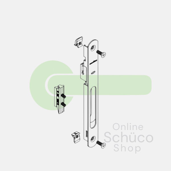 Schuco schuifdeur sluiting - diverse kleuren 234382