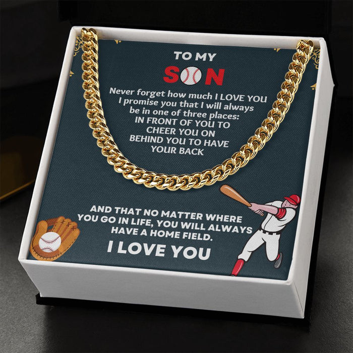 Score a home run with our baseball gifts for boys necklace - meaningful for Christmas and birthdays