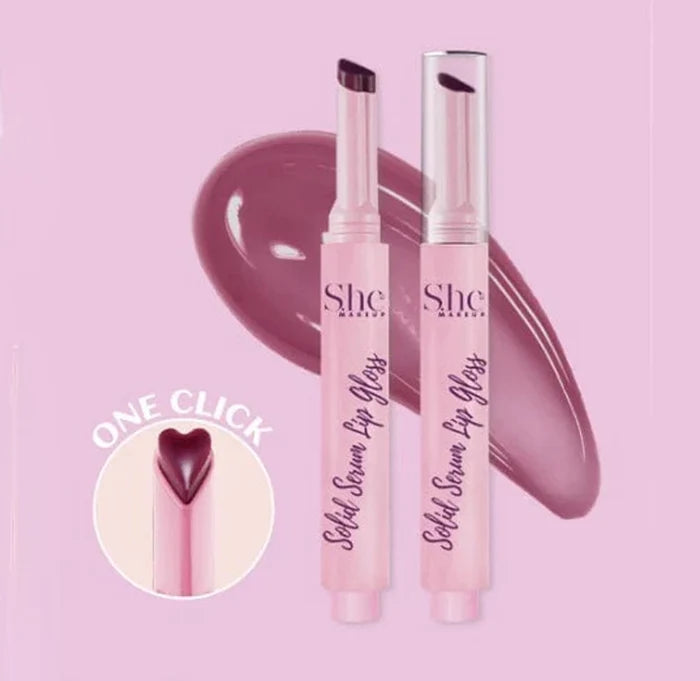 S.HE - Solid Serum Lip Gloss Plumps And Hydrates