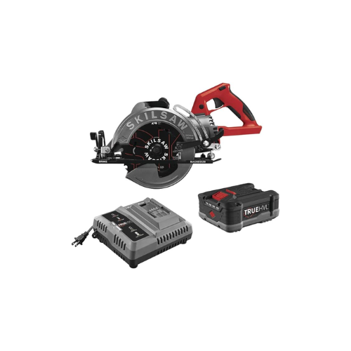 SKIL SPTH77M-11 48V 7-1/4" TRUEHVL Cordless Worm Drive Skilsaw Circular Saw Kit with 1 Battery