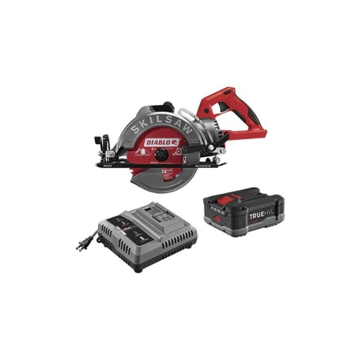 SKIL SPTH77M 7-1/4" TRUEHVL Cordless Worm Drive Saw Kit