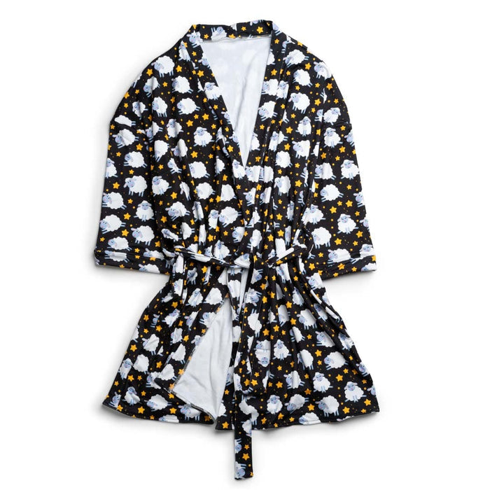 fabdog® S/M Sleepy Sheep Matching Human Robe Human