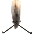 Small Helm Of Awe Viking Drinking Horn With Stand-GoblinSmith