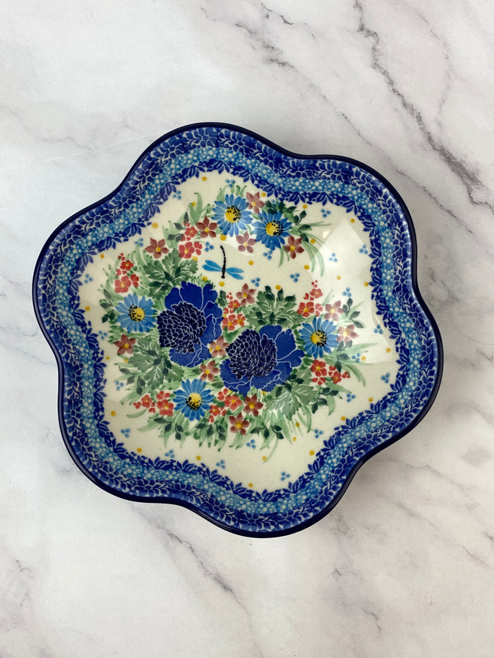 Small Unikat Flower Bowl - Shape 717 - Pattern U5159