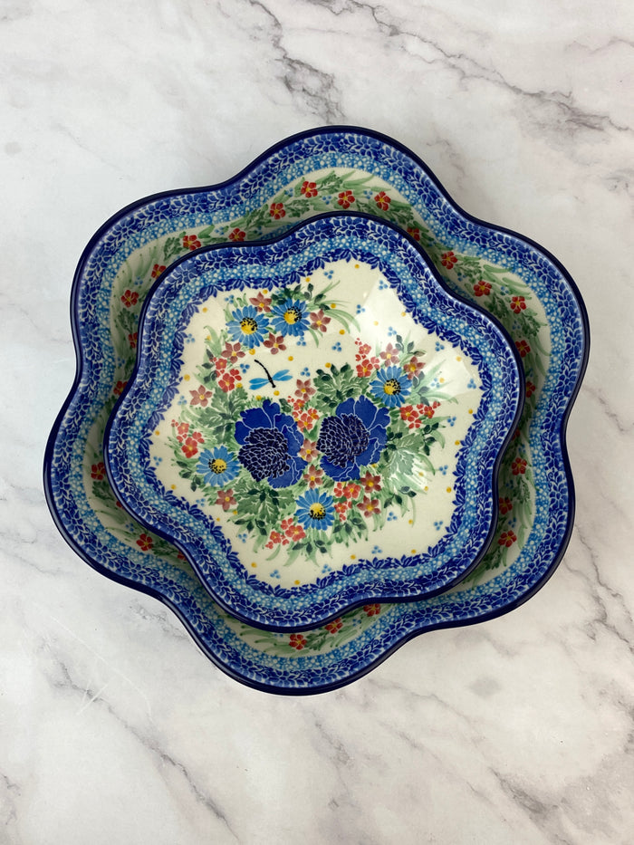 Small Unikat Flower Bowl - Shape 717 - Pattern U5159