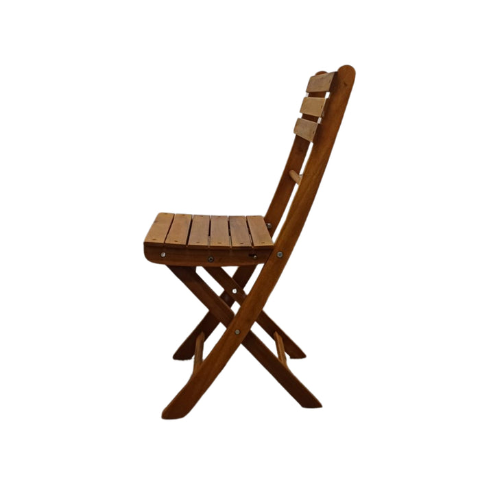 Sofia Folding Chair, left side view