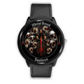 Soulless Chrome Skull Red Eye Dark Clouds