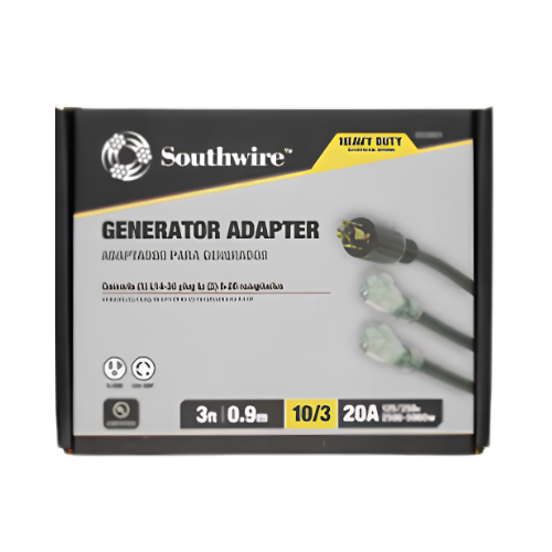 SOUTHWIRE 10/3 3' HEAVY DUTY GENERATOR