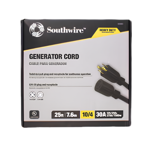 SOUTHWIRE 10/4 25' HEAVY DUTY GENERATOR