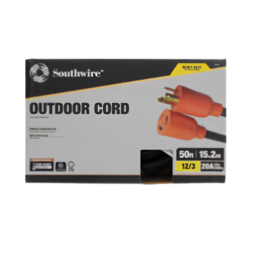 SOUTHWIRE 12/3 50' HEAVY DUTY OUTDOOR TWIST