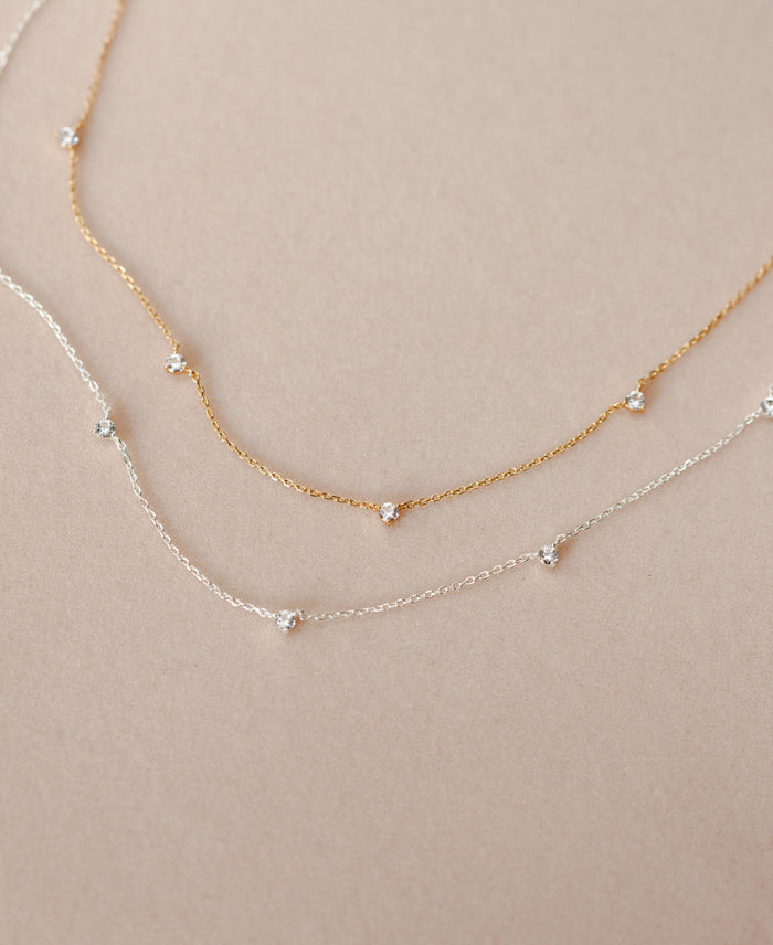 Starlet Station Necklace