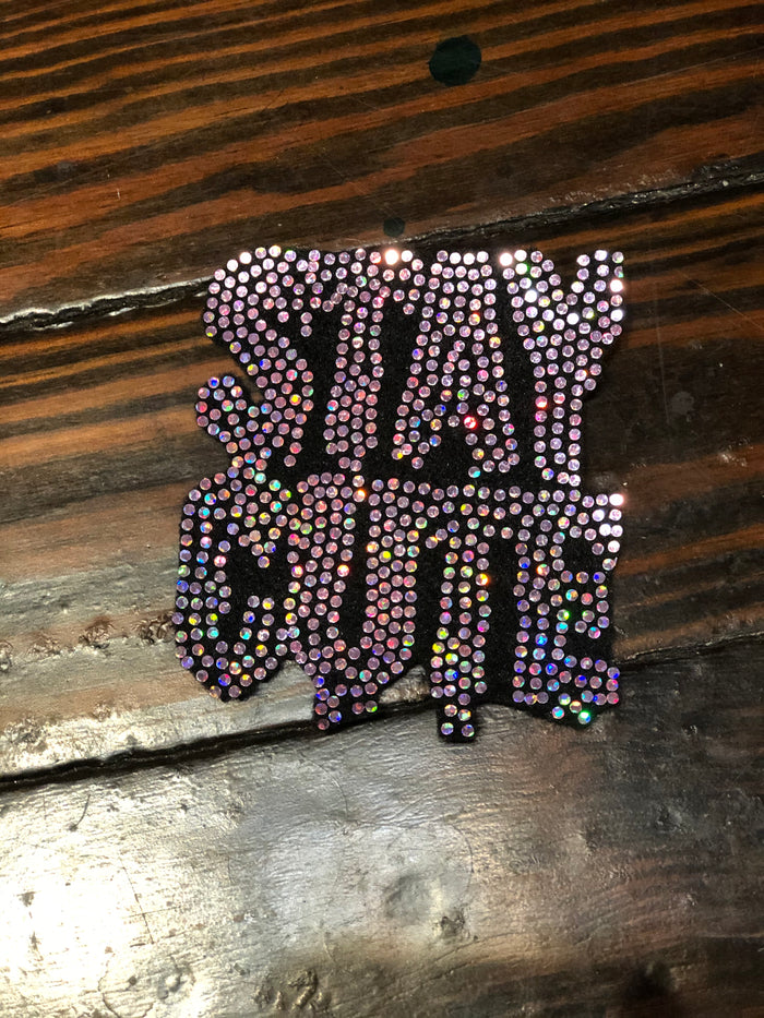 STAY CUTE BLING PATCH