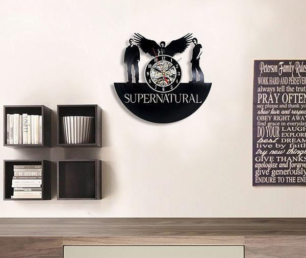 Supernatural Vinyl Record Wall Clock -  - Supernatural-Sickness - 2
