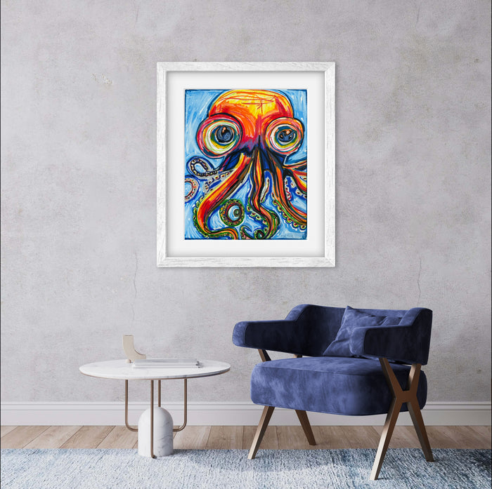 The Colorful Octopus - Art Prints - Vichy's Art