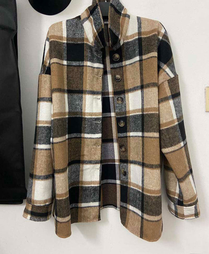 The Cozy Check Plaid Jacket