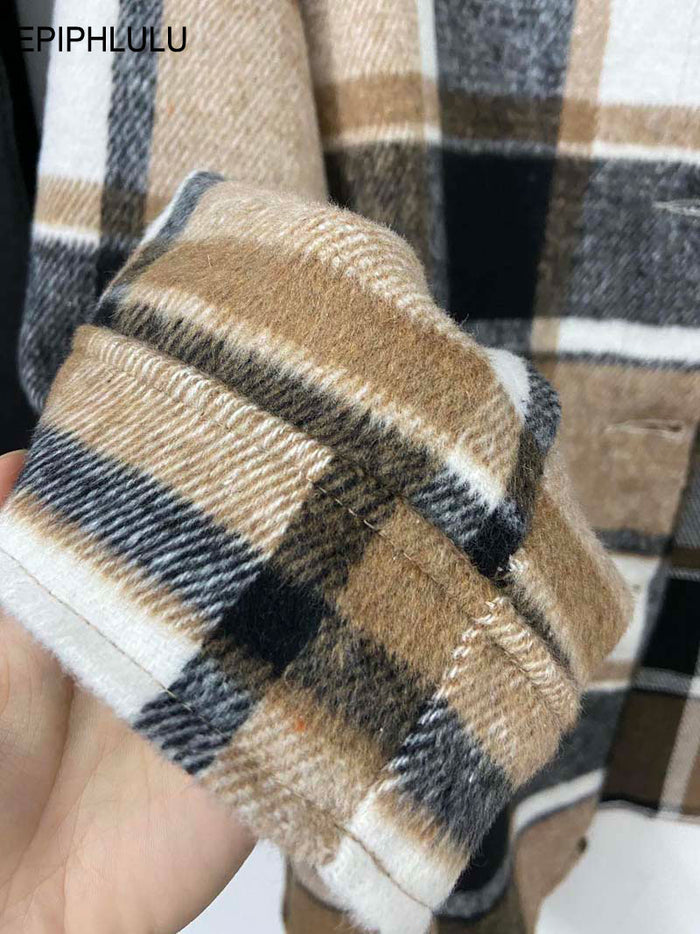 The Cozy Check Plaid Jacket
