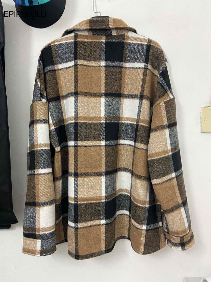 The Cozy Check Plaid Jacket