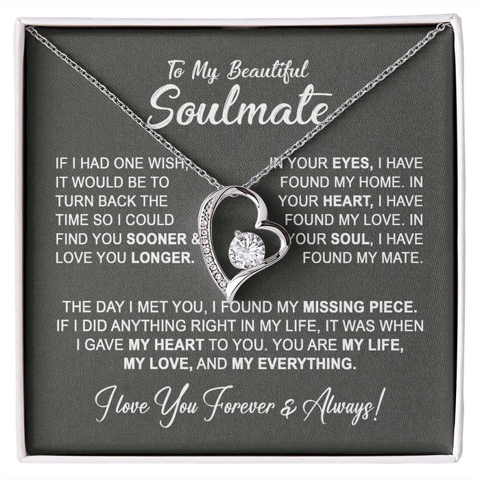 To My Beautiful Soulmate Necklace, Gift for Wife, Girlfriend, B0BQJQCDZ9 B0BSVBTHBJ