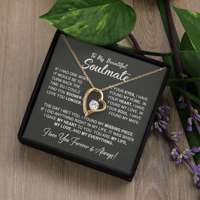 To My Beautiful Soulmate Necklace, Gift for Wife, Girlfriend, B0BQJQCDZ9 B0BSVBTHBJ