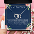 To My Best Friend Gift, Love Knot Necklace for Best Friends, Birthday Gift For Friend