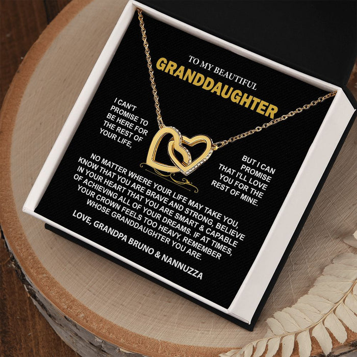 To My Granddaughter Necklace Ashley Marie Halas