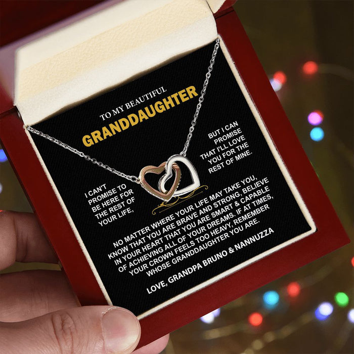 To My Granddaughter Necklace Ashley Marie Halas