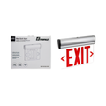 TOPAZ RED EXIT SIGN W/ EDGE-LIT