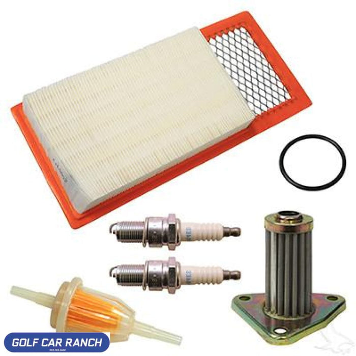 Tune Up Kits - Ezgo All Models Tune Up Kit 295/350 Cc 4 Cycle Gas 94-05 W/oil Filter