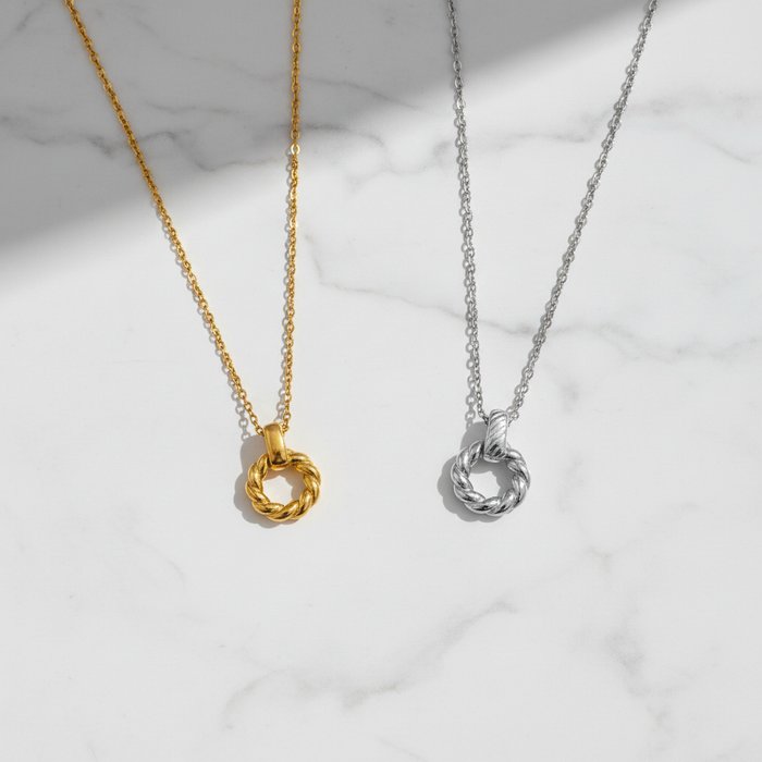 Rope Pendant Flat Lay