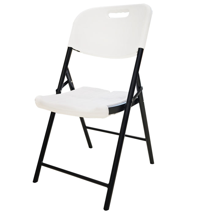 Uratex Monoblock Aiko Folding Chair, left side view