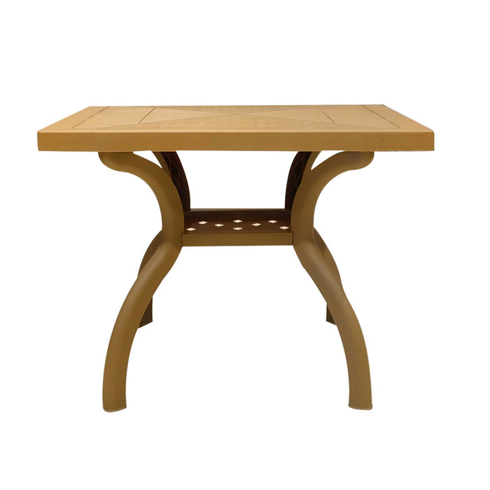 Uratex Monoblock James Table in beige, front view