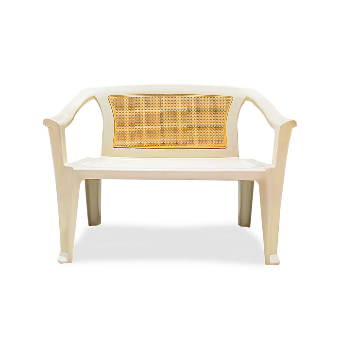 Uratex Monoblock Mary Loveseat in white