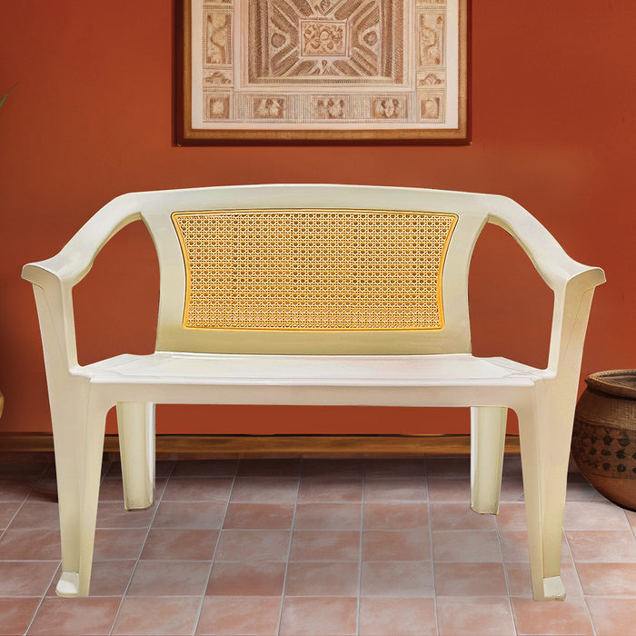Uratex Monoblock Mary Loveseat, shown in a room setting